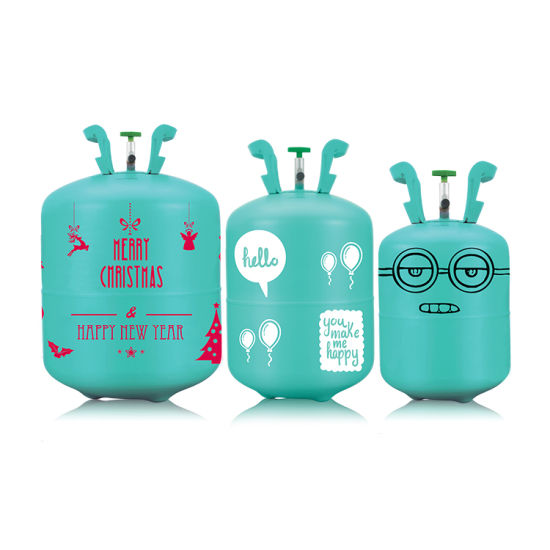 7L / 13.4L / 22.4L Venta de fábrica Cilindro de helio Globo de gas de helio