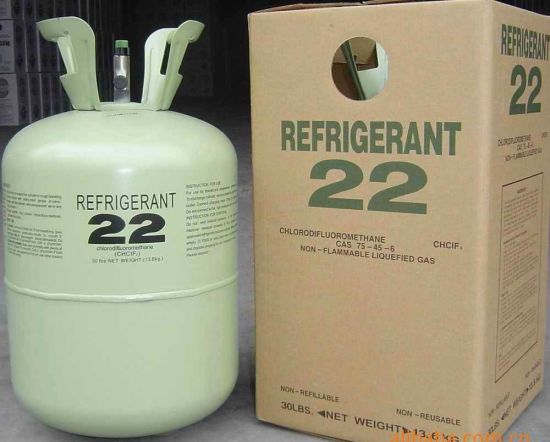 Gas refrigerante Freón R22 Gas 13,6 kg Precio de venta directa de fábrica