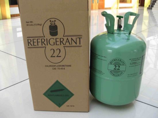 99,99% de pureza Venta directa de fábrica R22 Gas refrigerante Freón R22