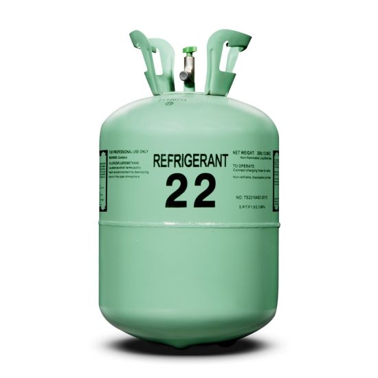 El cilindro / el bote / el tanque de la tonelada / el freón refrigerante R22 del embalaje del tanque del ISO