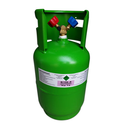 Cilindro desechable certificado CE 13,6 kg 30 lb de gas refrigerante R134A