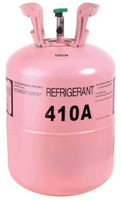 Lata pequeña / cilindro desechable / cilindro recargable que embala el 99,99% de gas refrigerante R410A