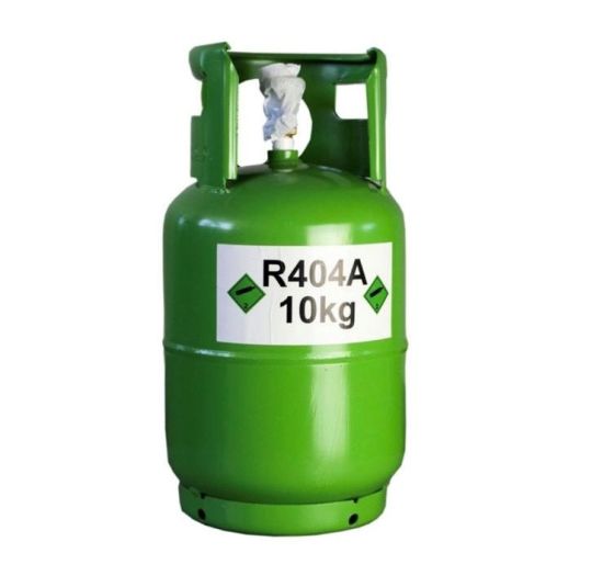 Cilindro recargable del mercado europeo 10kg R410A Gas refrigerante