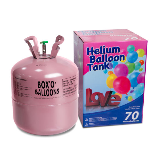 Globo de helio de alta pureza en cilindro de helio desechable de 22,4 l