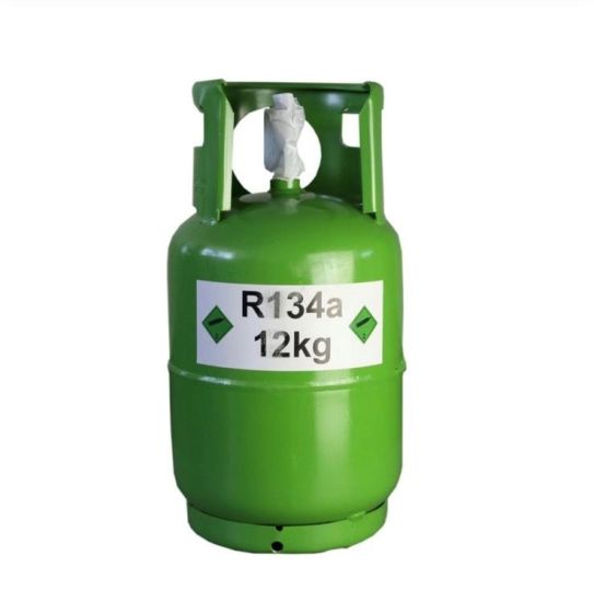 Suministro de gas refrigerante R32 de cilindro recargable de 9 kg para Europa