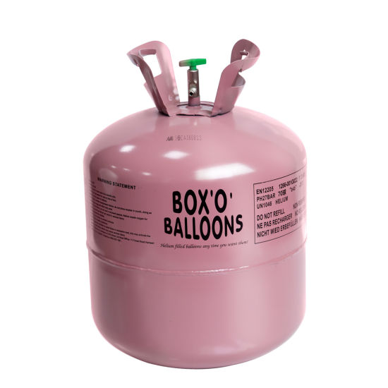 Gas de helio a baja presión en un tanque de helio certificado por 13,4 L Kgs / Ce / DOT