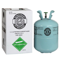 Freón R134A de alta pureza en cilindro desechable de 13,6 kg